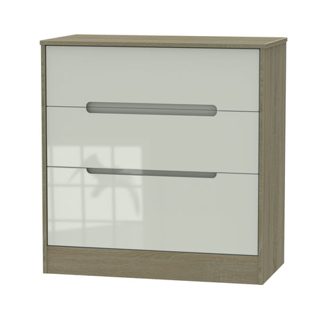 Monaco 3 Drawer Deep Chest - Welcome Furniture