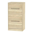 Monaco 4 Drawer Deep Midi Chest - Welcome Furniture