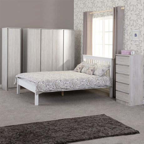 Monaco 4ft Bed Low Foot End - Seconique