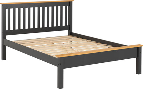 Monaco 4ft Bed Low Foot End - Seconique