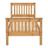Monaco High Foot End Bed Frame - Seconique