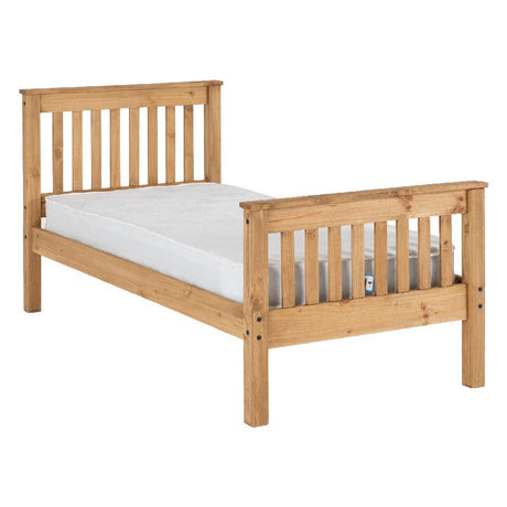 Monaco High Foot End Bed Frame - Seconique
