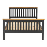 Monaco High Foot End Bed Frame - Seconique