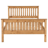 Monaco High Foot End Bed Frame - Seconique
