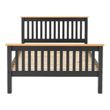 Monaco High Foot End Bed Frame - Seconique