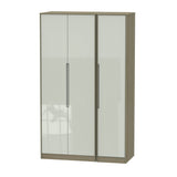 Monaco Triple Wardrobe (2 Door and 1 Door) - Welcome Furniture