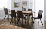 Monroe Dining Chair - Julian Bowen
