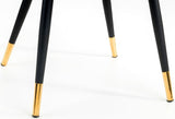 Montero Round Table & 4 Hadid Dining Chairs - Julian Bowen