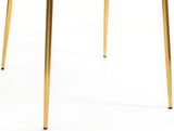Montero Round Table & 4 Harper Chairs - Julian Bowen