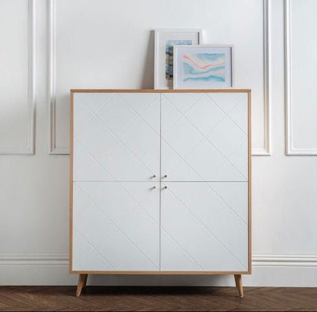 Moritz 4 Door Cabinet - Julian Bowen