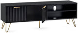 Murano 2 Door 1 Shelf TV Unit - Julian Bowen