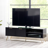 Murano 2 Door 1 Shelf TV Unit - Julian Bowen