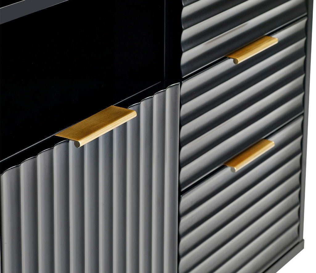 Murano 2 Door 2 Drawer Sideboard - Julian Bowen