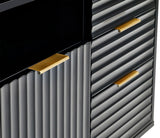 Murano 2 Door 2 Drawer Sideboard - Julian Bowen