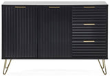 Murano 3 Drawer 2 Door Large Sideboard - Julian Bowen