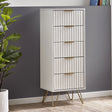Murano 5 Drawer Tallboy - Julian Bowen