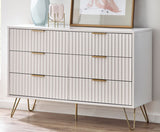 Murano 6 Drawer Chest - Julian Bowen