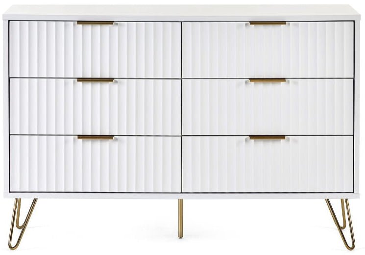 Murano 6 Drawer Chest - Julian Bowen