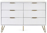 Murano 6 Drawer Chest - Julian Bowen