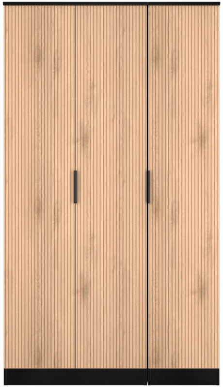 Java Tall 3 Door Triple Wardrobe