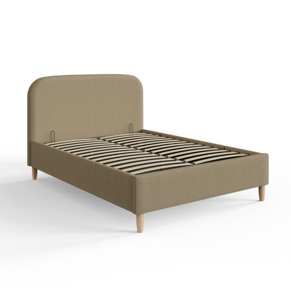 Florence Boucle Ottoman Bed Frame