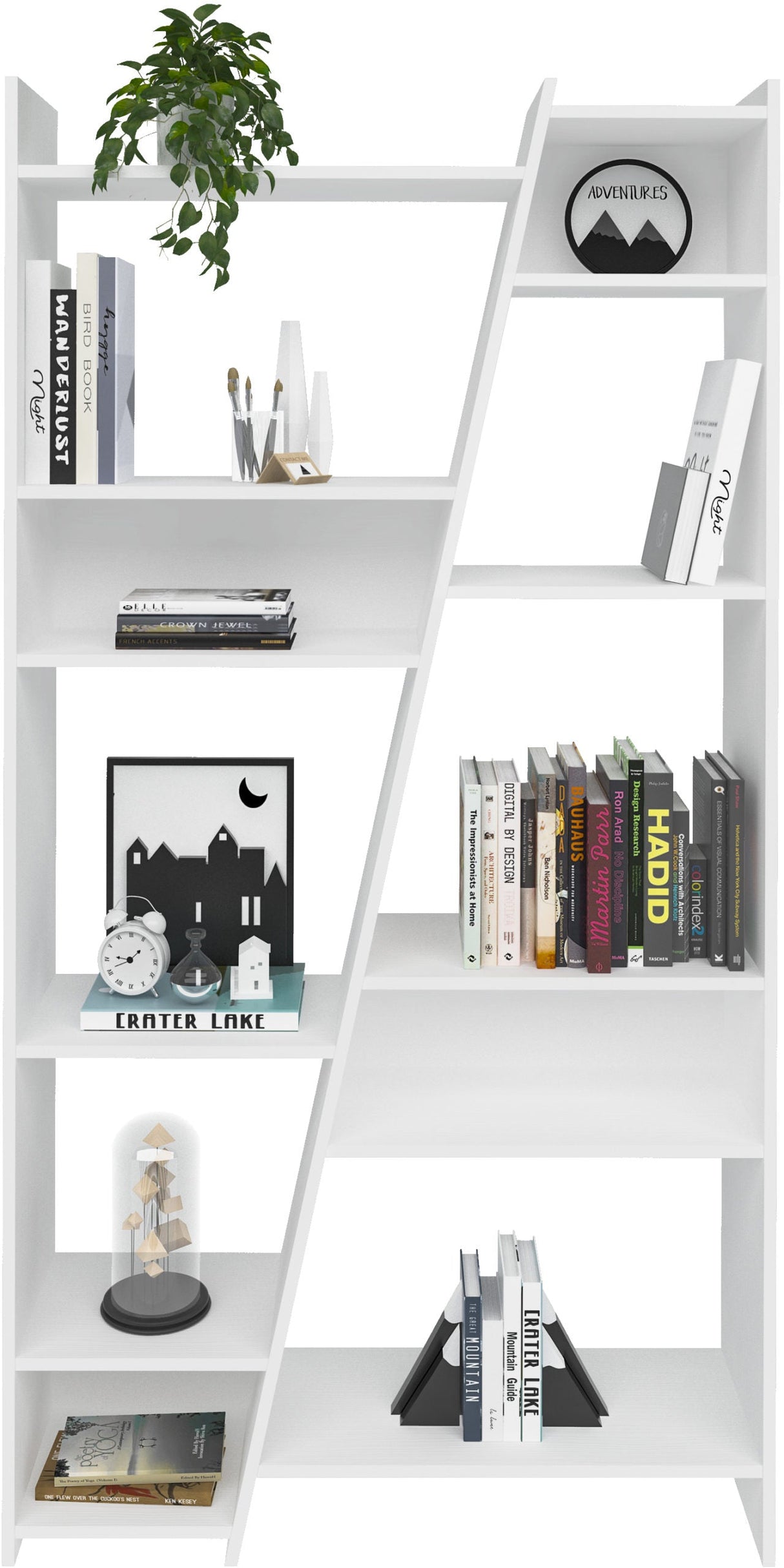 Naples Tall Bookcase - Seconique