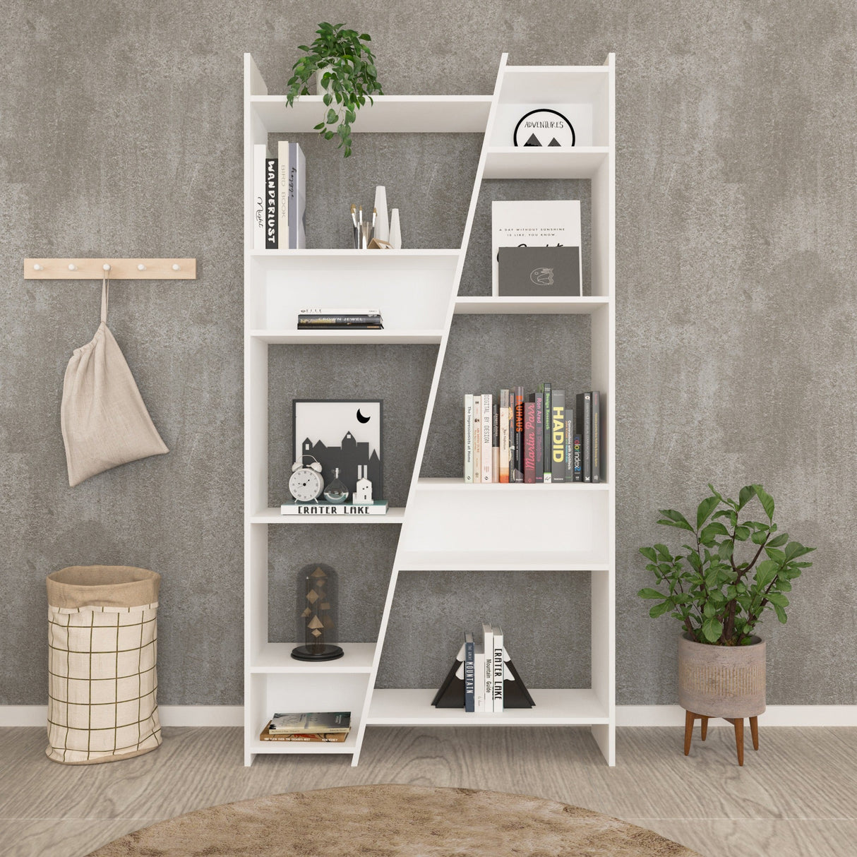 Naples Tall Bookcase - Seconique