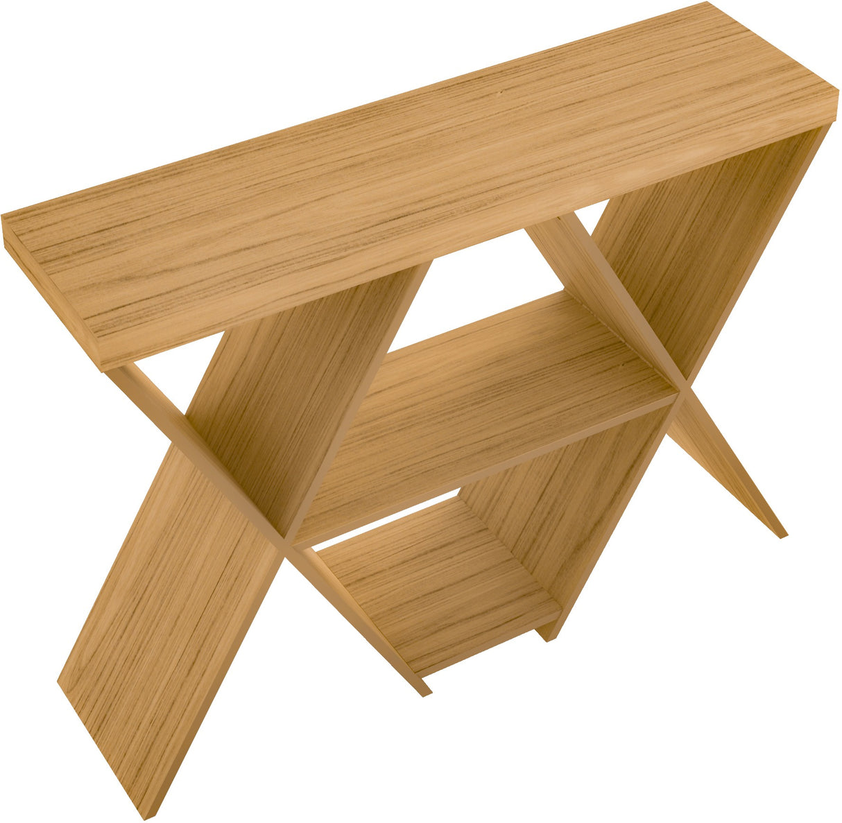 Naples Oak Effect Console Table