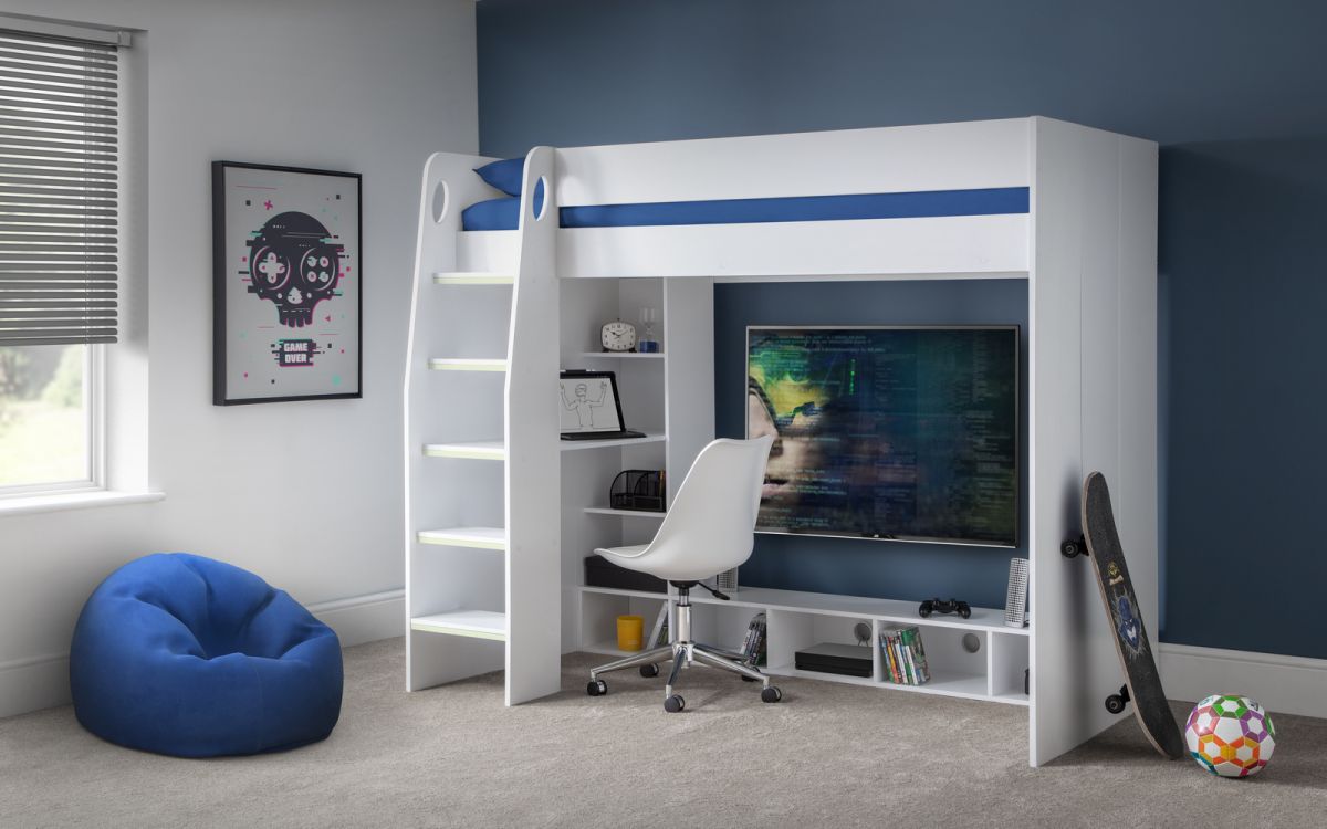 Nebula Gaming Bed with Desk