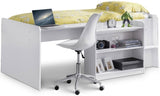 Neptune Mid Sleeper Bed with Desk & Storage - Julian Bowen