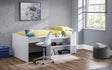 Neptune Mid Sleeper Bed with Desk & Storage - Julian Bowen