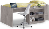 Neptune Mid Sleeper Bed with Desk & Storage - Julian Bowen