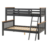 Neptune Triple Sleeper Bunk Bed 3ft & 4ft - Seconique