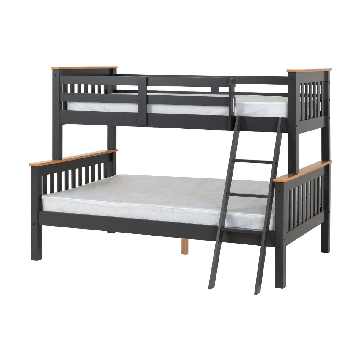 Neptune Triple Sleeper Bunk Bed 3ft & 4ft - Seconique