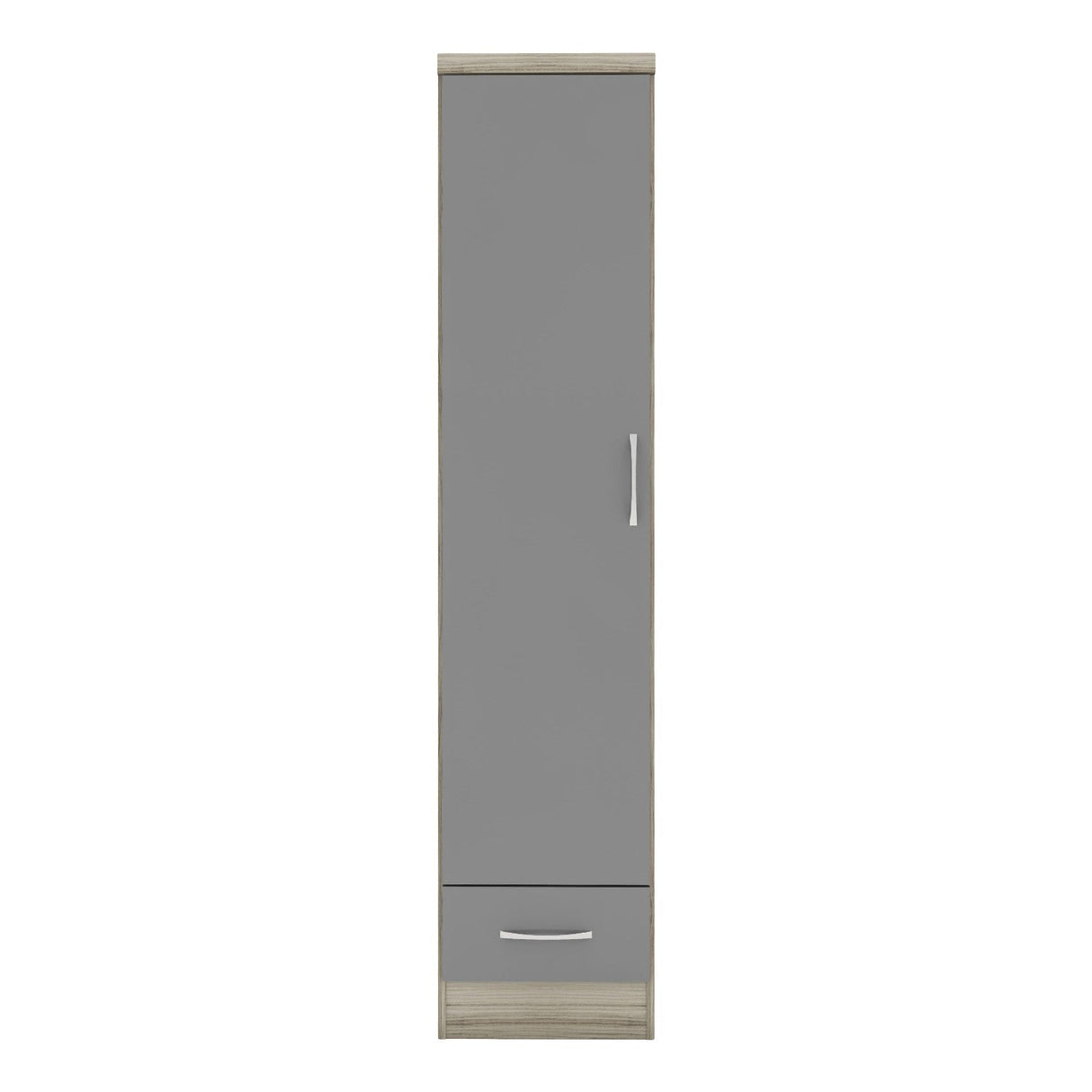 Nevada 1 Door 1 Drawer Wardrobe - Seconique