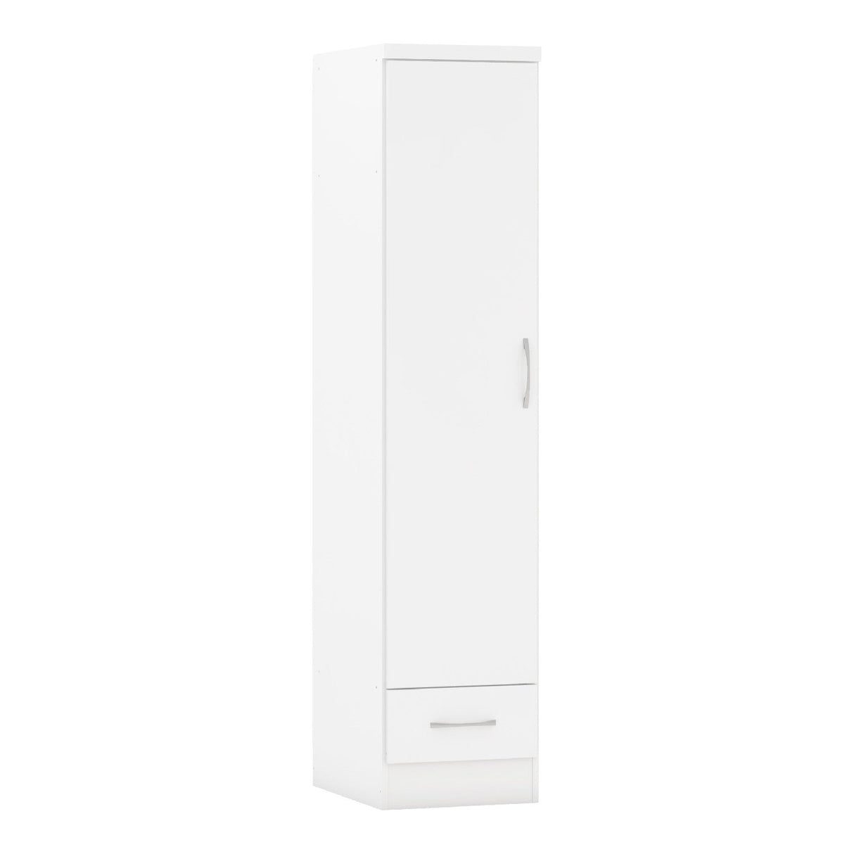 Nevada 1 Door 1 Drawer Wardrobe - Seconique