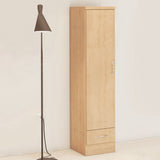 Nevada 1 Door 1 Drawer Wardrobe - Seconique