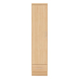 Nevada 1 Door 1 Drawer Wardrobe - Seconique