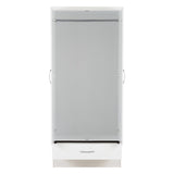 Nevada 2 Door 1 Drawer Mirrored Wardrobe - Seconique