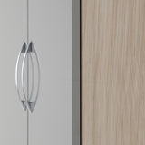 Nevada 2 Door 1 Drawer Wardrobe - Seconique
