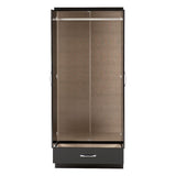 Nevada 2 Door 1 Drawer Wardrobe - Seconique