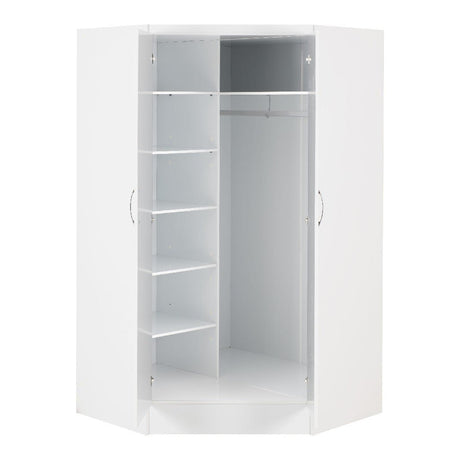 Nevada 2 Door Corner Wardrobe - Seconique