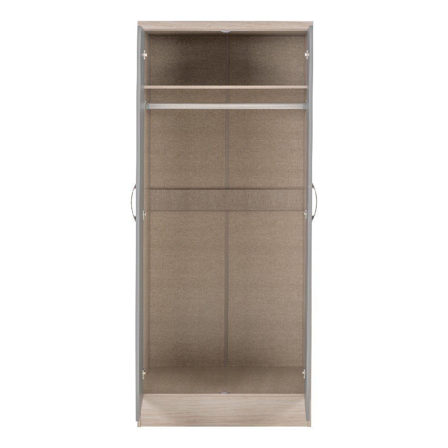 Nevada 2 Door Wardrobe - Seconique