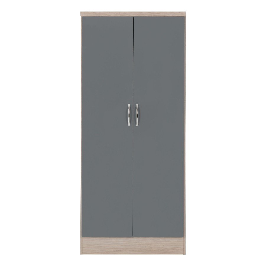 Nevada 2 Door Wardrobe - Seconique
