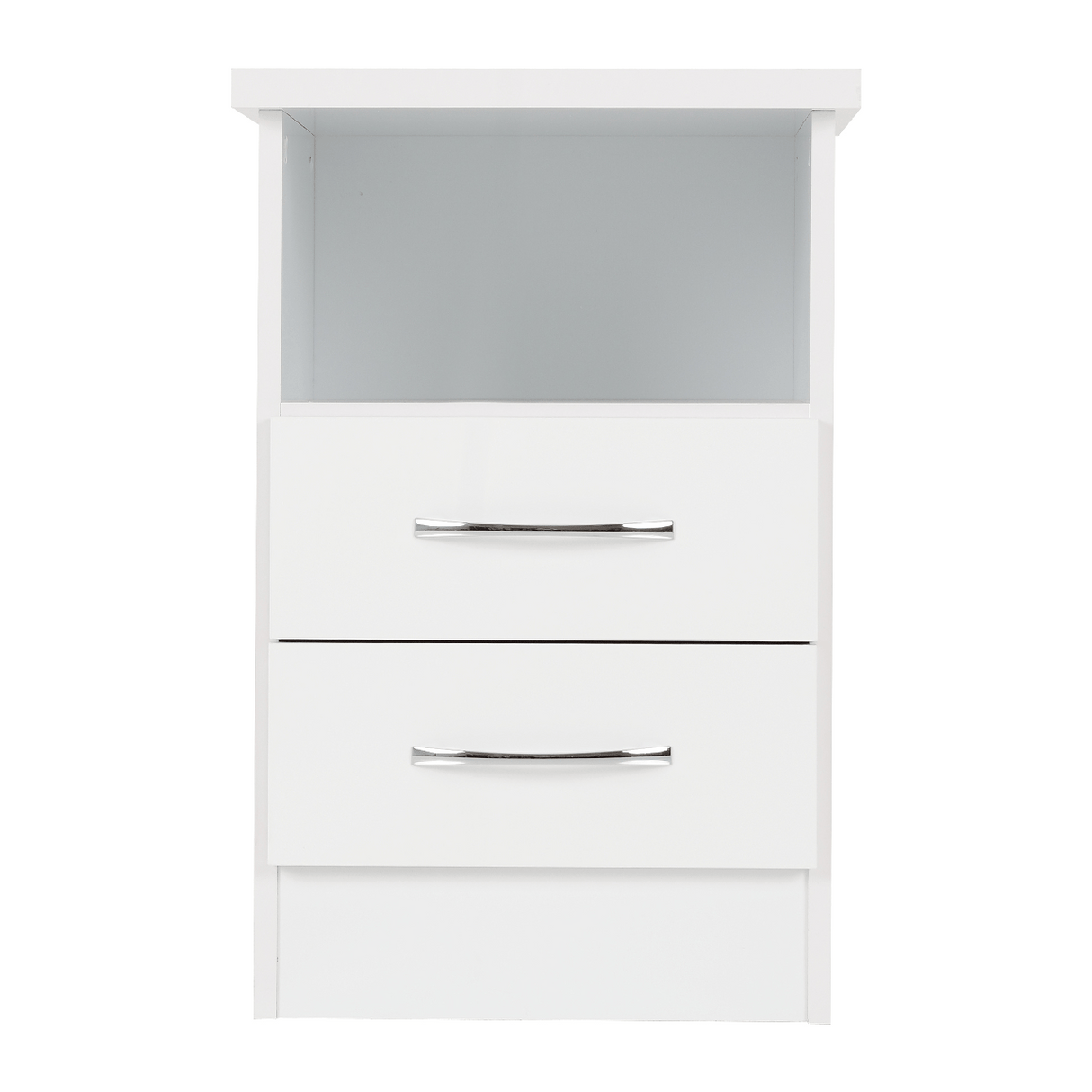 Nevada 2 Drawer Bedside Cabinet - Seconique