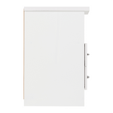 Nevada 2 Drawer Bedside Cabinet - Seconique