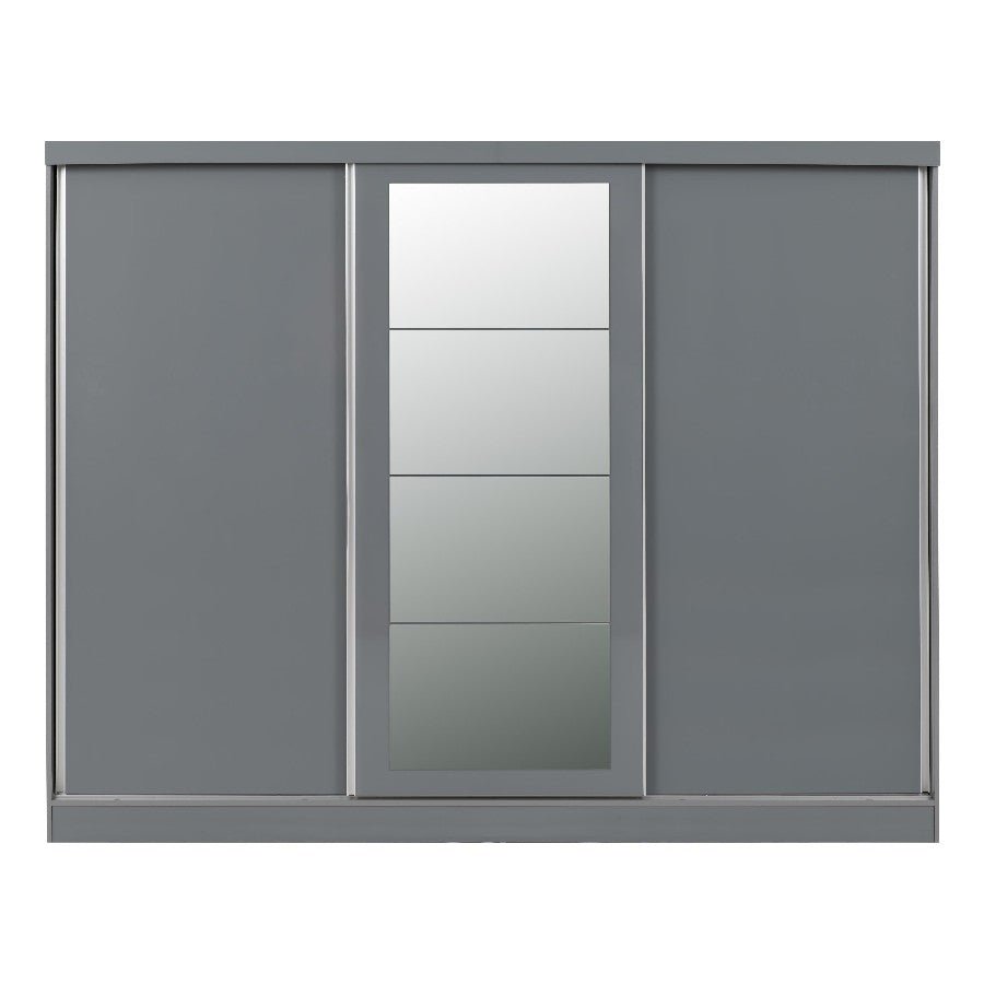 Nevada 3 Door Sliding Wardrobe - Seconique