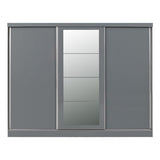 Nevada 3 Door Sliding Wardrobe - Seconique