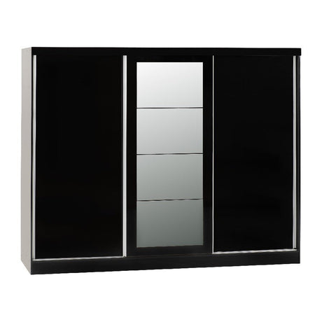 Nevada 3 Door Sliding Wardrobe - Seconique