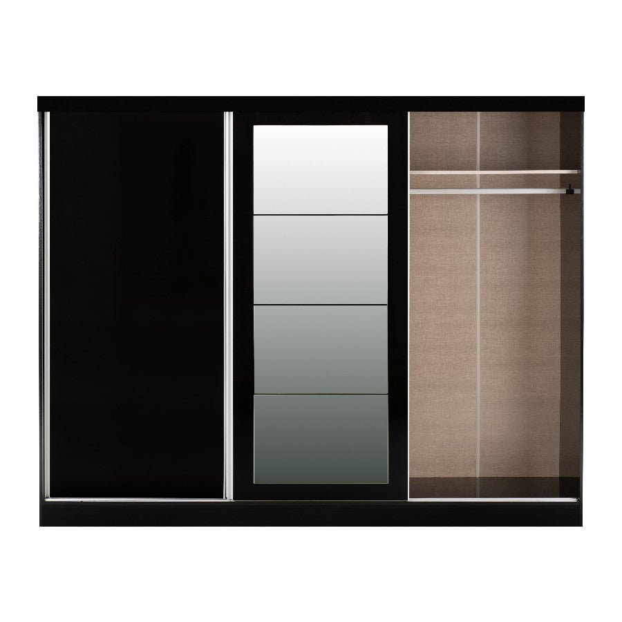 Nevada 3 Door Sliding Wardrobe - Seconique